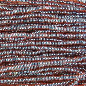 G7-597 11/0 Seed - Rootbeer Colorlined