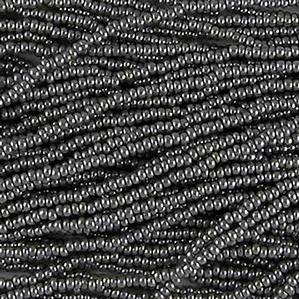 G7-602 11/0 Seed - Gray Opaque Luster