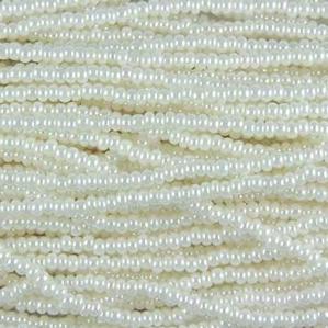 G7-605 11/0 Seed - White Luster