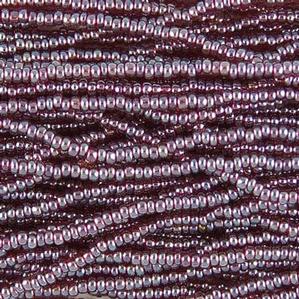 G7-614 11/0 Seed - Dark Red Luster