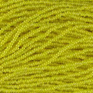 G7-637 11/0 Seed - Light Yellow Opaque Luster
