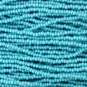 G7-657 11/0 Seed - Turquoise Blue Opaque Luster