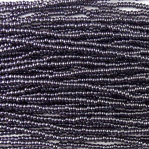 G7-698 11/0 Seed - Dark Brown Opaque Luster