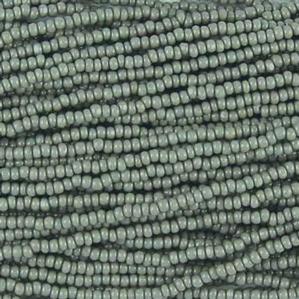 G7C-003 11/0 Charlotte Cut - Gray Opaque