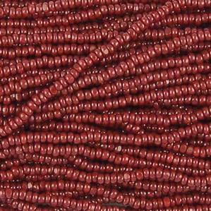 G7C-012 11/0 Charlotte Cut - Maroon Opaque