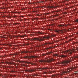 G7C-014 11/0 Charlotte Cut - Dark Red Opaque