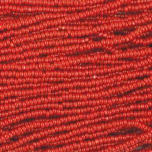 G7C-016 11/0 Charlotte Cut - Red Opaque