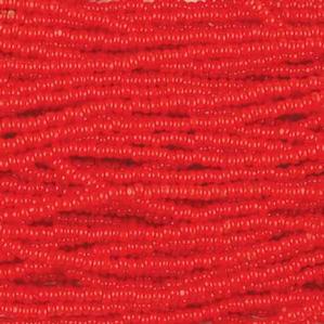 G7C-018 11/0 Charlotte Cut - Light Red Opaque