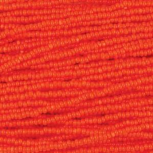 G7C-023 11/0 Charlotte Cut - Dark Orange Opaque