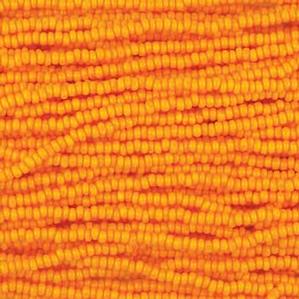 G7C-028 11/0 Charlotte Cut - Light Orange Opaque