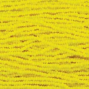 G7C-036 11/0 Charlotte Cut - Yellow Opaque