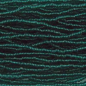G7C-158 11/0 Charlotte Cut Bead - Teal Transparent