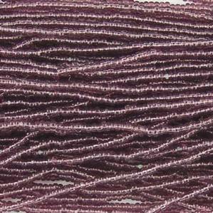 G7C-184 11/0 Charlotte Cut Bead - Light Amethyst Trans.