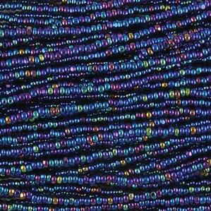 G7C-369 11/0 Charlotte Cut -Dark Blue Iris