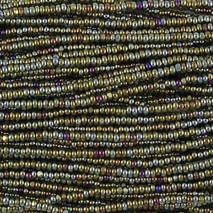 G7C-397 11/0 Charlotte Cut - Dark Brown Iris