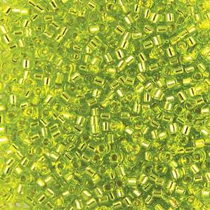 G7D-242 Delica - Chartreuse Silverlined  (DB147)