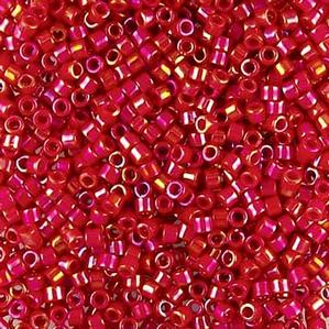 G7D-316 Delica - Light Red Opaque Iris (DB159)