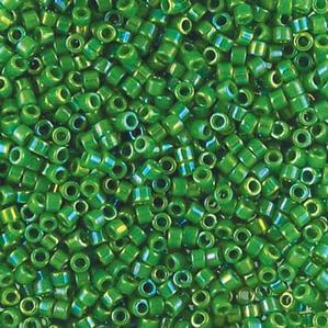 G7D-345 Delica - Green Opaque Iris (DB163)