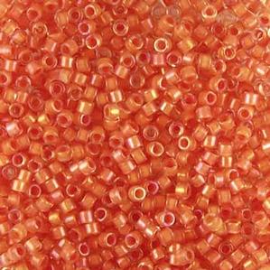 G7D-526 Delica - Lined Orange -Yellow Iris (DB68)