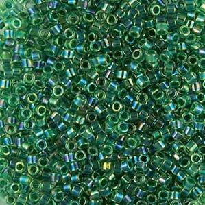 G7D-542 Delica - Lined Lime Iris (DB60)