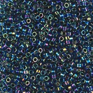 G7D-555 Delica - Lined Blue Aqua Iris (DB85)