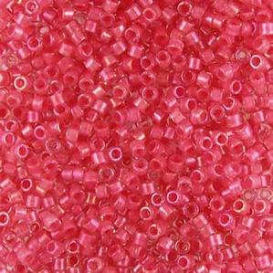 G7D-574 Delica -Lined Rose Pink Iris (DB70)