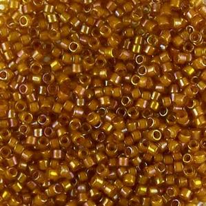 G7D-596 Delica -Lined Dark Topaz Iris (DB65)