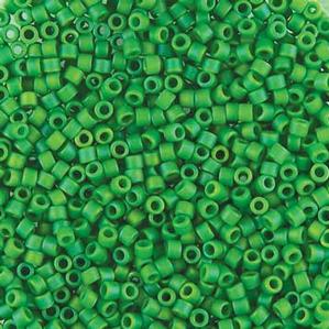 G7D-9344 Delica - Green Opaque Iris Matte (DB877)