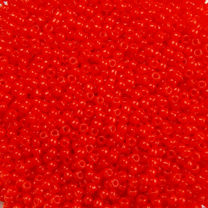 G7J-023  11/0 Seed Dark Orange Opaque