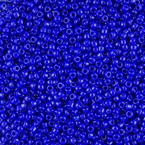 G7J-066  11/0 Seed Dark Blue Opaque