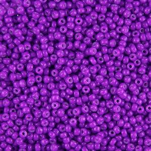 G7J-088  11/0 Seed Dark Lavender Opaque