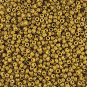 G7J-091  11/0 Seed Dark Beige Opaque