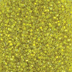 G7J-2335  11/0 Seed Yellow Silverlined Iris