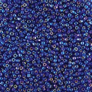 G7J-2365  11/0 Seed Blue Silverlined  Iris