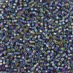 G7J-2387  11/0 Seed Amethyst Silverlined  Iris