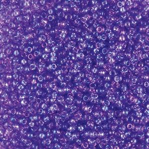 G7J-386  11/0 Seed Amethyst Iris