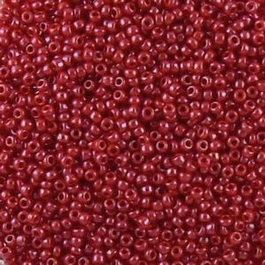 G7J-615  11/0 Seed Red Luster
