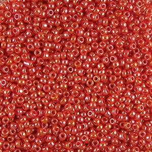 G7J-621  11/0 Seed Coral Luster