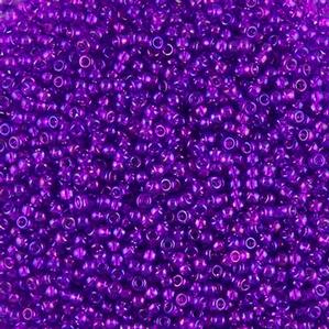 G7J-688  11/0 Seed Dark Lavender Luster