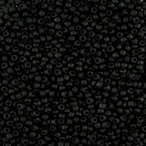 G7J-9001  11/0 Seed Black Matte