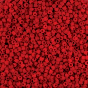 G7J-9016  11/0 Seed Red Matte