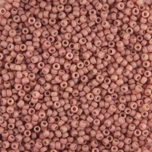 G7J-9074  11/0 Seed Light Cheyenne Pink Matte