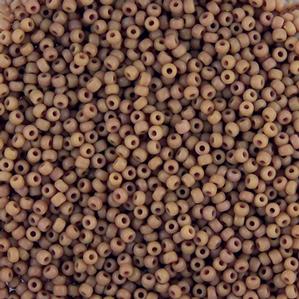 G7J-9091  11/0 Seed Dark Beige Matte
