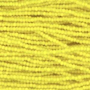 G7W-035 11/0 Seed - Yellow Whitehearts