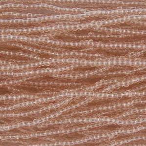 G7-171 11/0 Seed - Light Rose Transparent