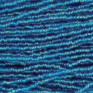 G7X-2353 11/0 Seed - Turquoise Silverlined Iris