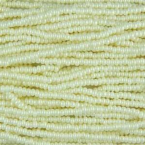 G7X-805 11/0 Seed - White Supra Pearl