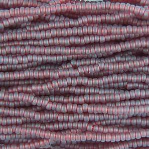 G7X-9114 11/0 Seed - Dark Red Transparent Matte