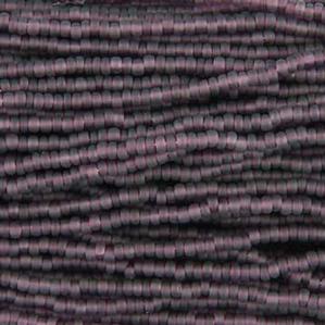 G7X-9188 11/0 Seed - Dk Amethyst Transparent Matte