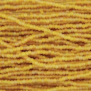 G7X-9391 11/0 Seed - Light Amber Iris Matte
